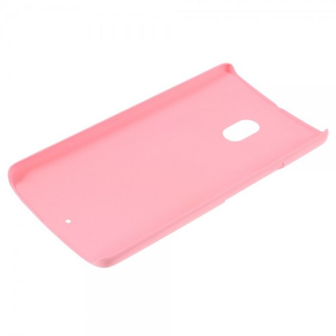 Motorola Moto X Play Gummiertes Hart Plastik Case - pink