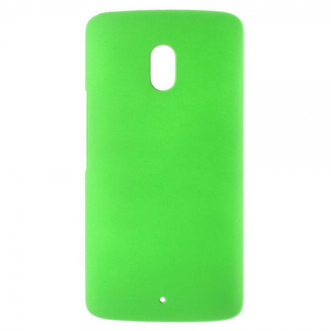 Motorola Moto X Play Gummiertes Hart Plastik Case - grün