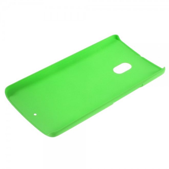 Motorola Moto X Play Gummiertes Hart Plastik Case - grün