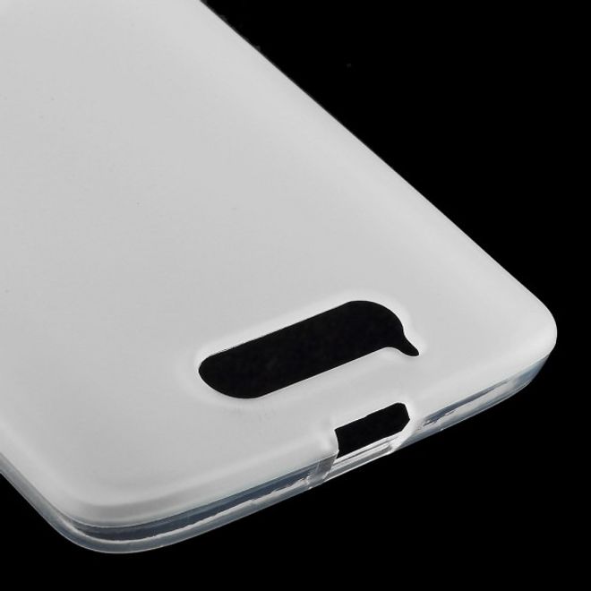 Motorola Moto X3 Mattes, elastisches Plastik Case - transparent