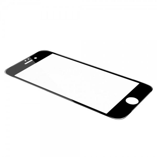 iPhone 6 Plus/6S Plus Schutzfolie aus gehärtetem Glas für die komplette Vorderseite von Amorus - schwarz
