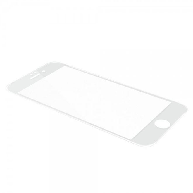 iPhone 6 Plus/6S Plus Schutzfolie aus gehärtetem Glas für die komplette Vorderseite von Amorus - weiss