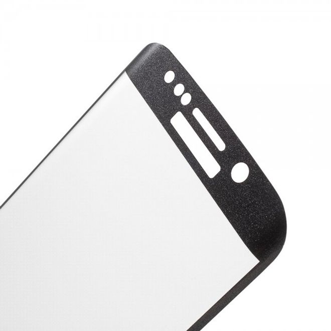 Galaxy S6 Edge Plus Vorderseite Komplettschutz aus Gorilla Glas von Amorus - schwarz