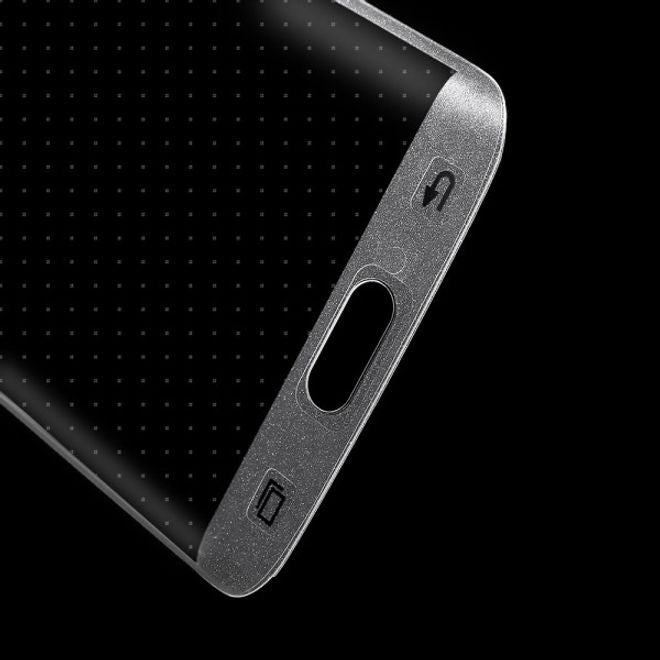 Galaxy S6 Edge Plus Vorderseite Komplettschutz aus Gorilla Glas von Amorus - grau