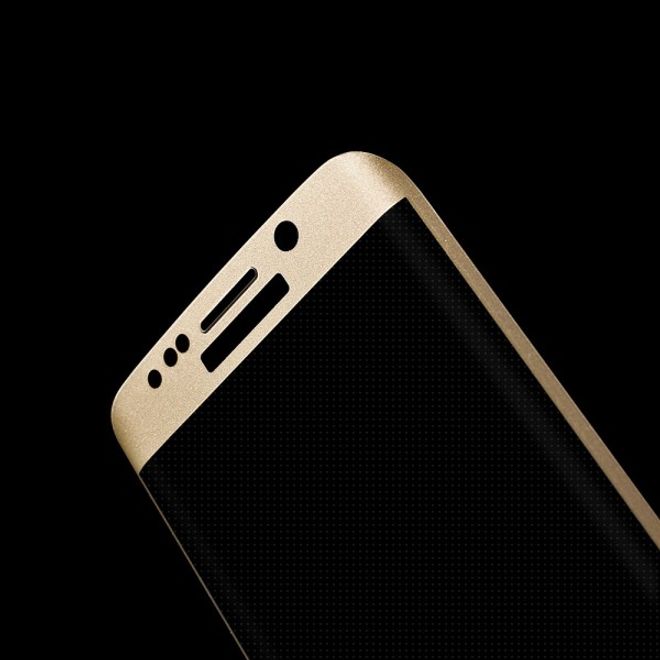 Galaxy S6 Edge Plus Vorderseite Komplettschutz aus Gorilla Glas von Amorus - gold