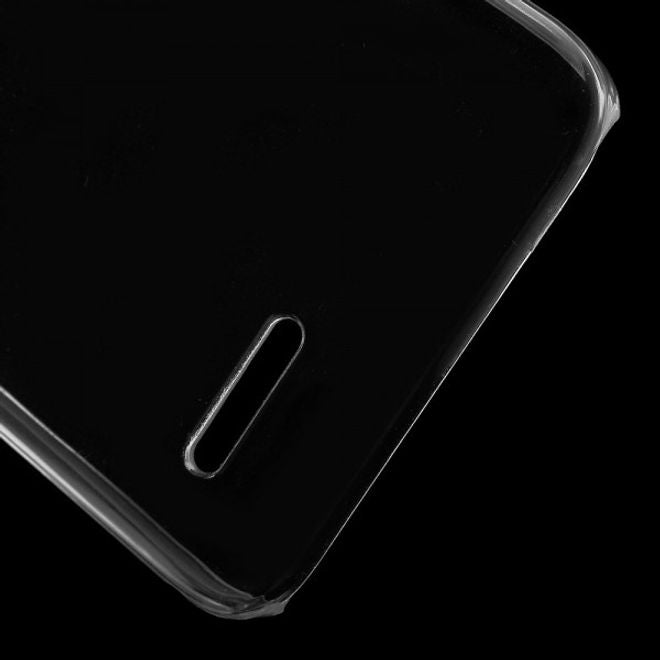 Alcatel One Touch Idol 2 Mini Kristallklares Hart Plastik Case - transparent
