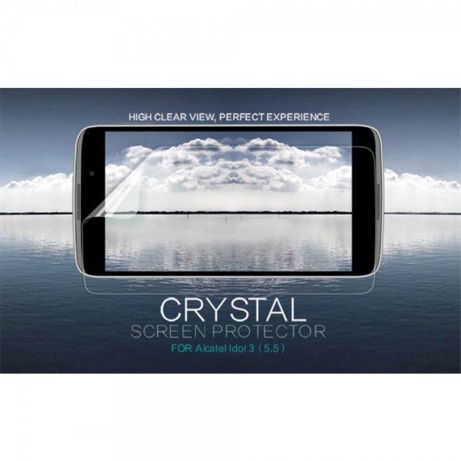 Alcatel One Touch Idol 3 5.5 Nillkin Schutzfolie mit Anti-Fingerabdruck Beschichtung