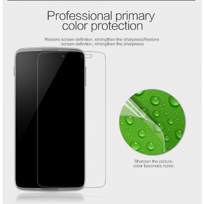 Alcatel One Touch Idol 3 5.5 Nillkin Schutzfolie mit Anti-Fingerabdruck Beschichtung