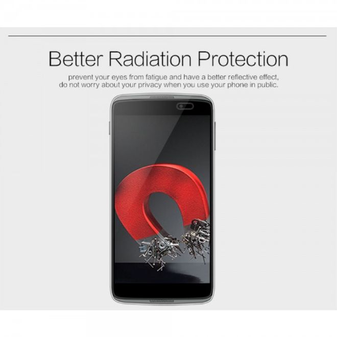 Alcatel One Touch Idol 3 5.5 Nillkin Schutzfolie mit Kratzschutz Beschichtung