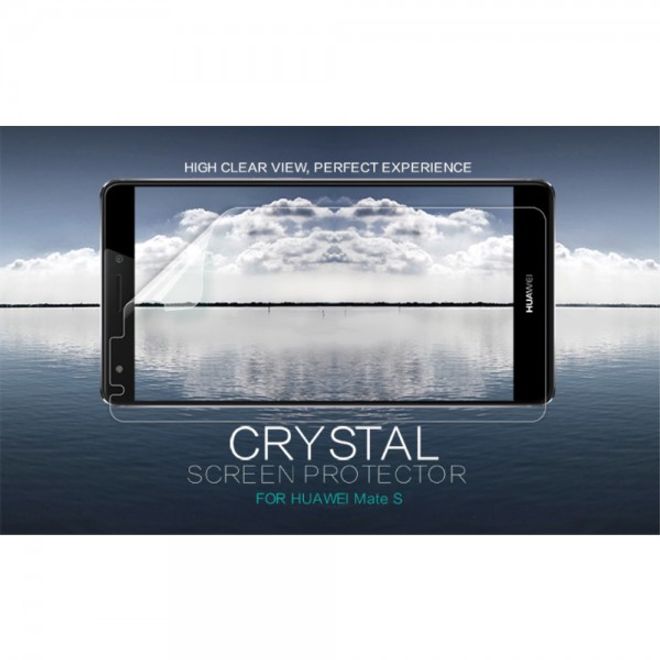 Huawei Mate S Schutzfolie mit Anti-Fingerabdruck Beschichtung von Nillkin - ultraklar