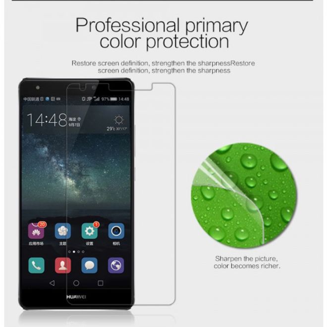 Huawei Mate S Schutzfolie mit Anti-Fingerabdruck Beschichtung von Nillkin - ultraklar