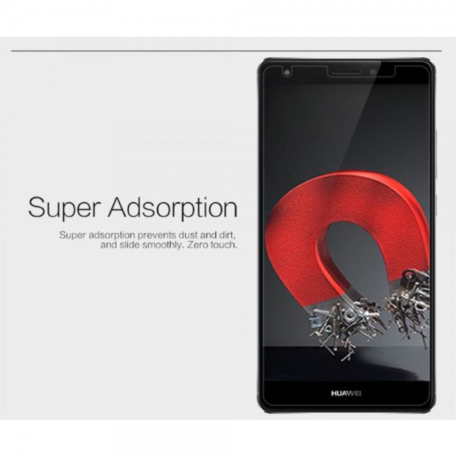 Huawei Mate S Schutzfolie mit Anti-Fingerabdruck Beschichtung von Nillkin - ultraklar