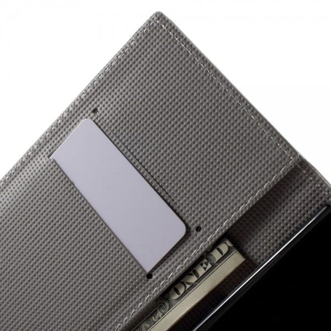 Wiko Highway Star 4G Leder Case mit verliebtem Eulenpärchen