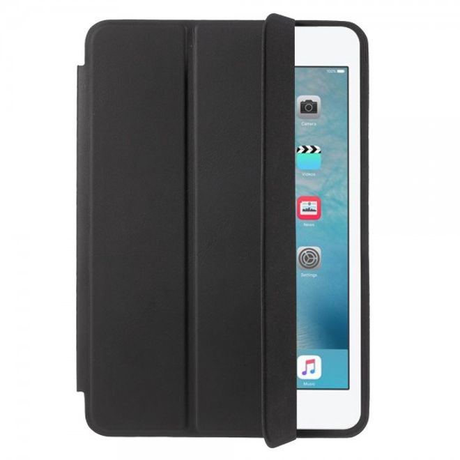 iPad Mini 4 Tablet Hülle - schlankes Bookcover - dreifach faltbar mit Standfunktion - schwarz