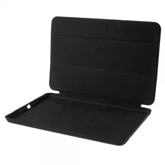 iPad Mini 4 Tablet Hülle - schlankes Bookcover - dreifach faltbar mit Standfunktion - schwarz