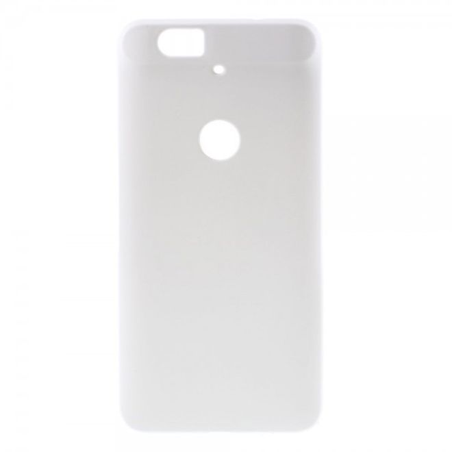 Huawei Nexus 6P Gummiertes Hart Plastik Case - weiss