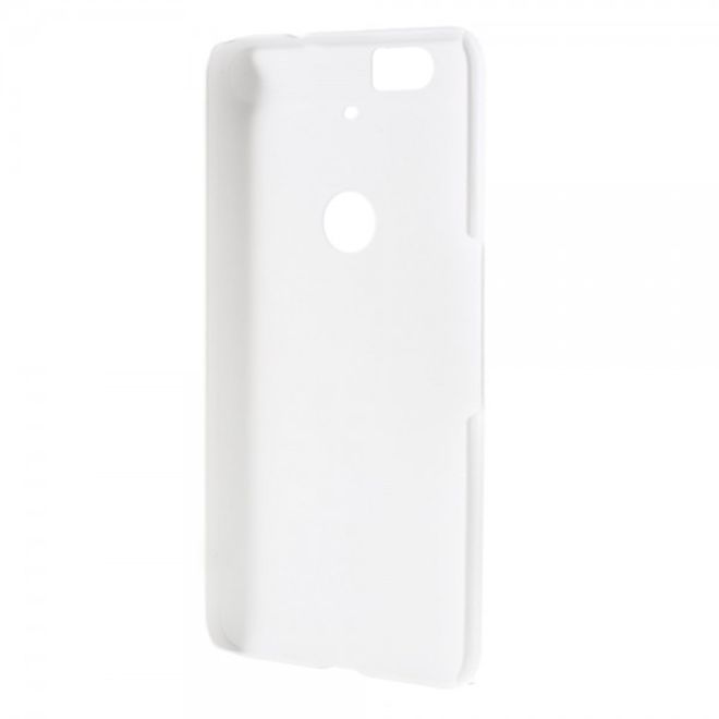 Huawei Nexus 6P Gummiertes Hart Plastik Case - weiss