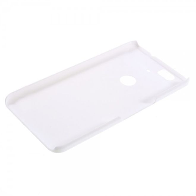 Huawei Nexus 6P Gummiertes Hart Plastik Case - weiss