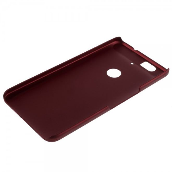 Huawei Nexus 6P Gummiertes Hart Plastik Case - rot