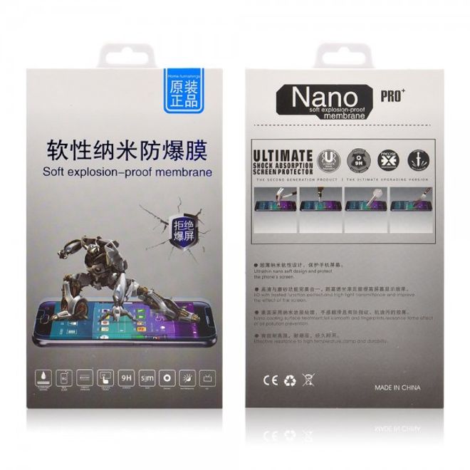 Galaxy S6 Edge Plus Schutzfolie aus elastischem Plastik (0.1mm dick, reicht über das gesamte Display)