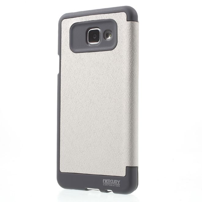 Goospery - Cover für Samsung Galaxy A7 (2016) - Handyhülle aus Plastik - Wow Bumper Series - weiss