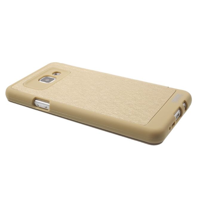 Goospery - Cover für Samsung Galaxy A7 (2016) - Handyhülle aus Plastik - Wow Bumper Series - gold
