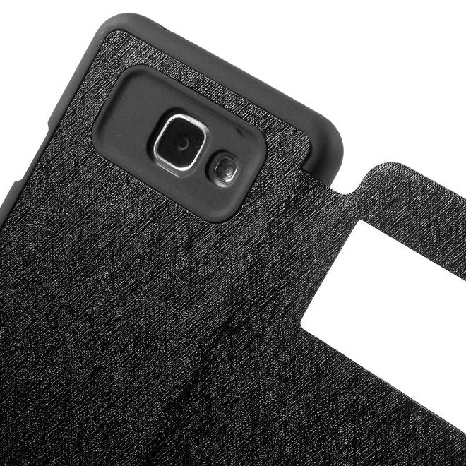 Goospery - Cover für Samsung Galaxy A7 (2016) - Handyhülle aus Plastik - Wow Bumper Series - schwarz