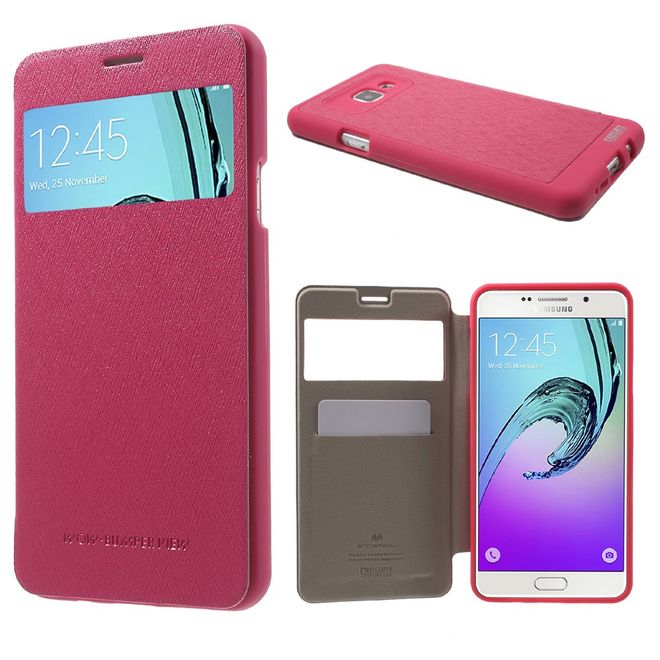 Goospery - Cover für Samsung Galaxy A7 (2016) - Handyhülle aus Plastik - Wow Bumper Series - rosa