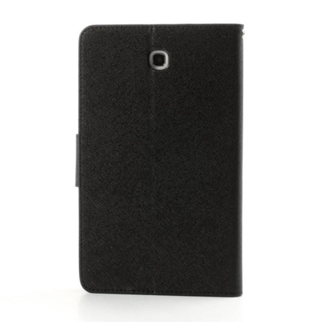 Goospery - Samsung Galaxy Tab 3 7.0 Hülle - Tablet Bookcover - Fancy Diary Series - schwarz