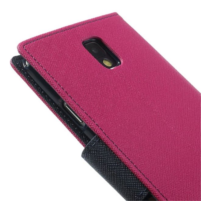 Goospery - Samsung Galaxy Note 3 Hülle - Handy Bookcover - Fancy Diary Series - pink/navy