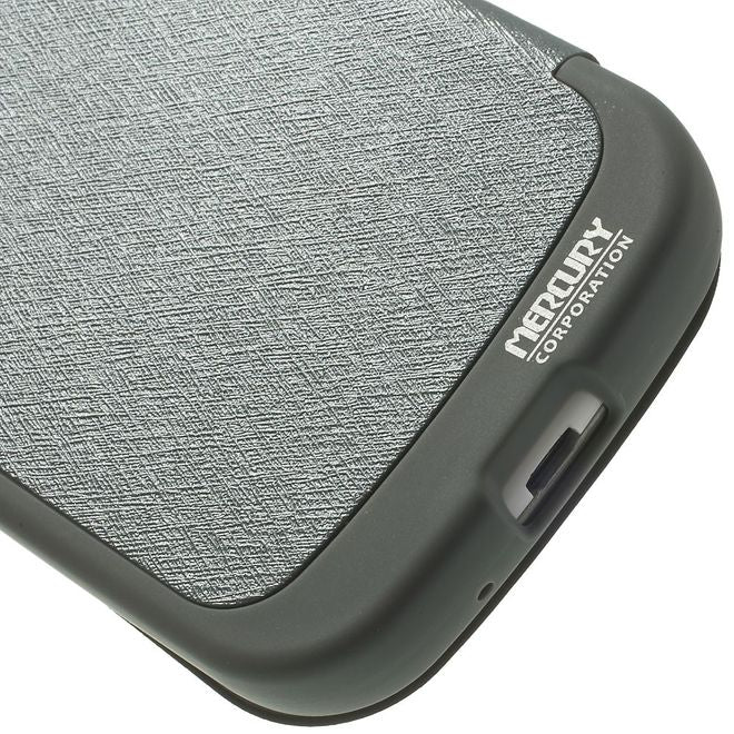 Goospery - Cover für Samsung Galaxy S3 - Handyhülle aus Plastik - Wow Bumper Series - grau