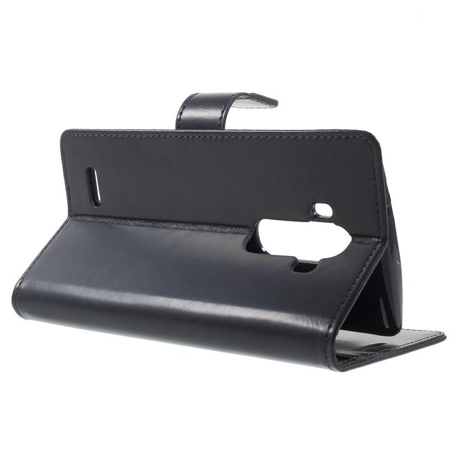 Goospery - Handyhülle für LG G4 - Case aus Leder - Blue Moon Series - navy