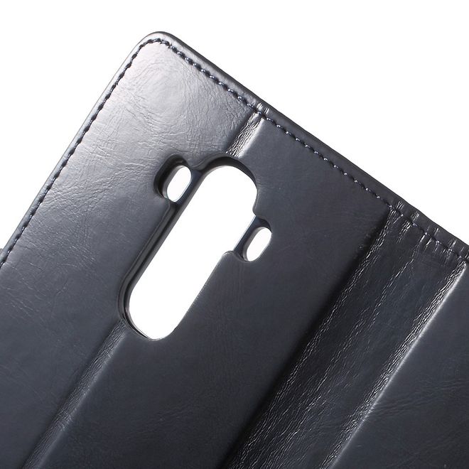 Goospery - Handyhülle für LG G4 - Case aus Leder - Blue Moon Series - navy