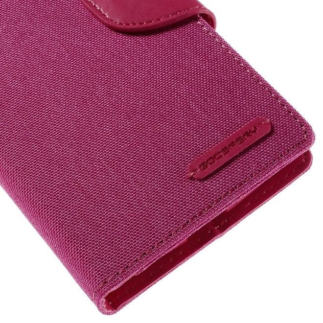 Goospery - Hülle für LG G4 - Bookcover- Canvas Diary Series - pink
