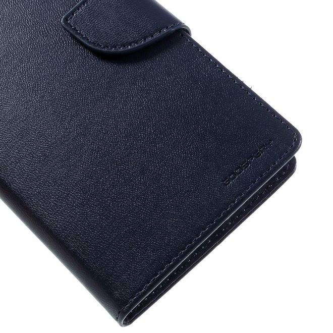 Goospery - Handyhülle für LG G5 - Case aus Leder - Bravo Diary Series - navy