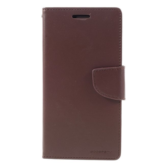 Goospery - Handyhülle für LG G5 - Case aus Leder - Bravo Diary Series - braun