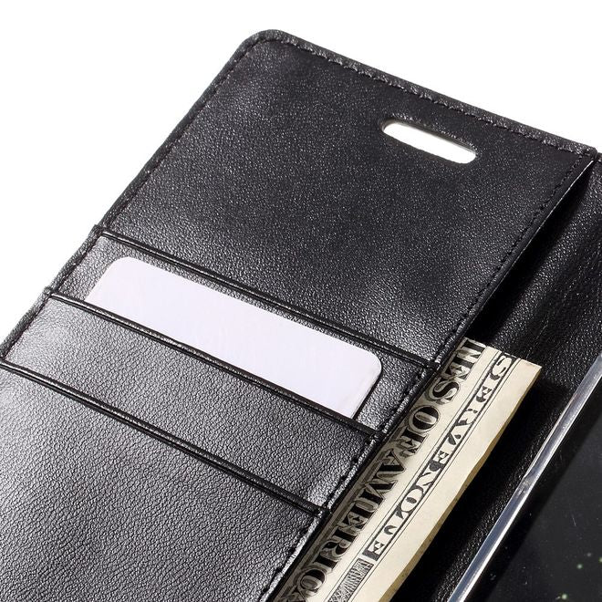 Goospery - Handyhülle für LG G5 - Case aus Leder - Bravo Diary Series - schwarz