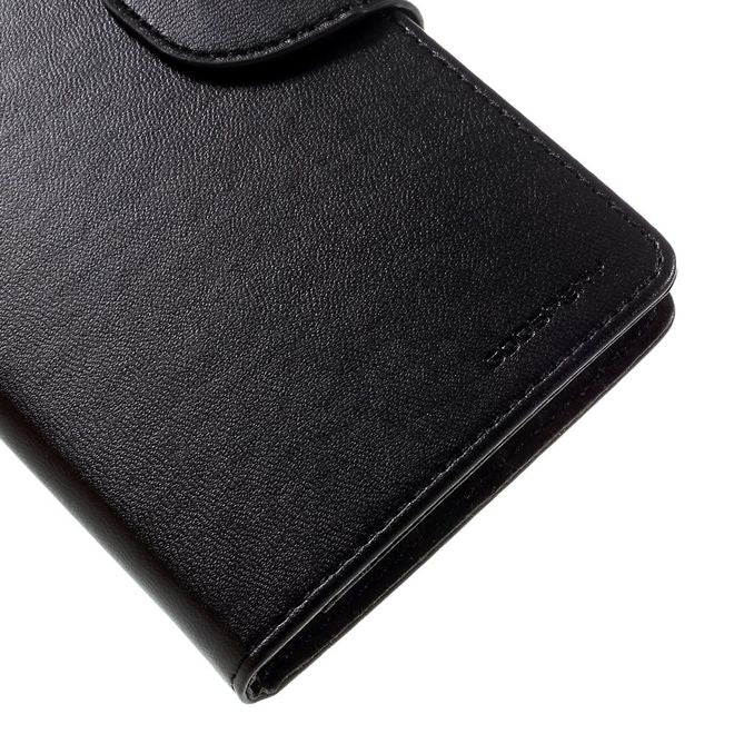 Goospery - Handyhülle für LG G5 - Case aus Leder - Bravo Diary Series - schwarz