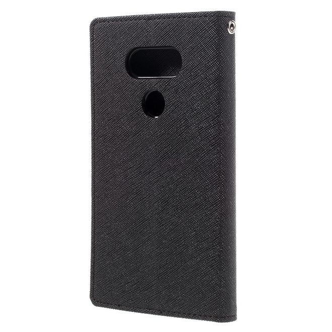 Goospery - LG G5 Hülle - Handy Bookcover - Fancy Diary Series - schwarz