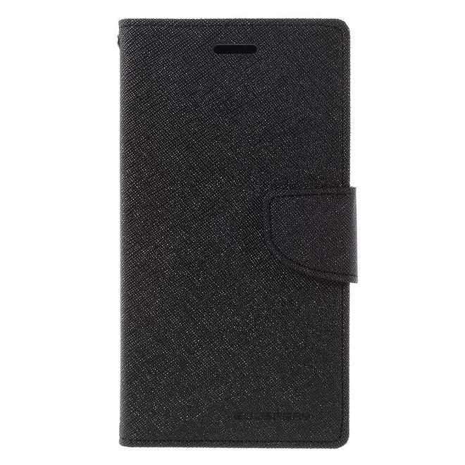 Goospery - LG G5 Hülle - Handy Bookcover - Fancy Diary Series - schwarz