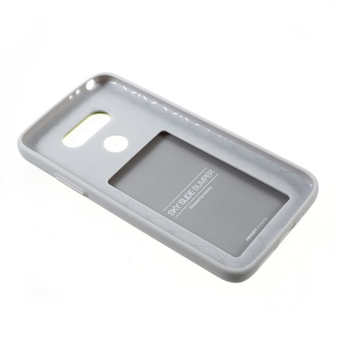 Goospery - Hülle für LG G5 - Cover aus elastischem Gummi - i Jelly Series - grün