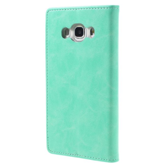 Goospery - Samsung Galaxy J5 (2016) Hülle - Handy Bookcover - Bluemoon Flip Series - mint
