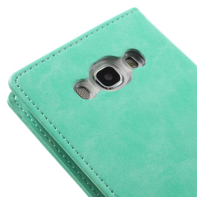 Goospery - Samsung Galaxy J5 (2016) Hülle - Handy Bookcover - Bluemoon Flip Series - mint