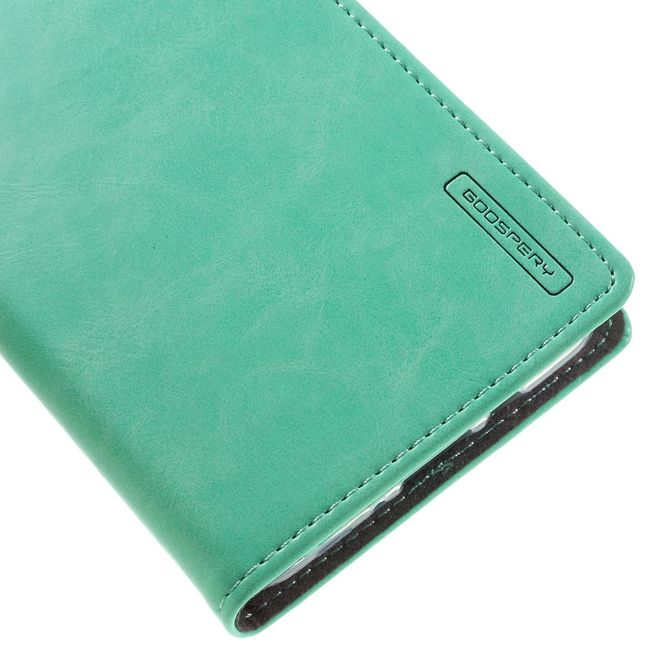 Goospery - Samsung Galaxy J7 (2016) Hülle - Handy Bookcover - Bluemoon Flip Series - mint