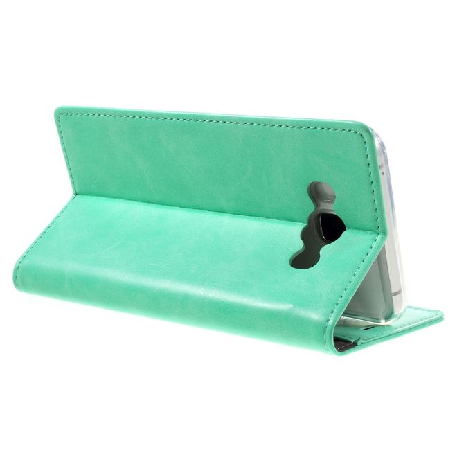 Goospery - Samsung Galaxy J7 (2016) Hülle - Handy Bookcover - Bluemoon Flip Series - mint