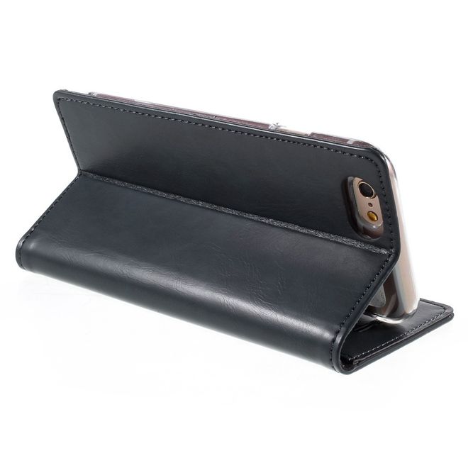 Goospery - iPhone 6S/6 Hülle - Handy Bookcover - Bluemoon Flip Series - navy