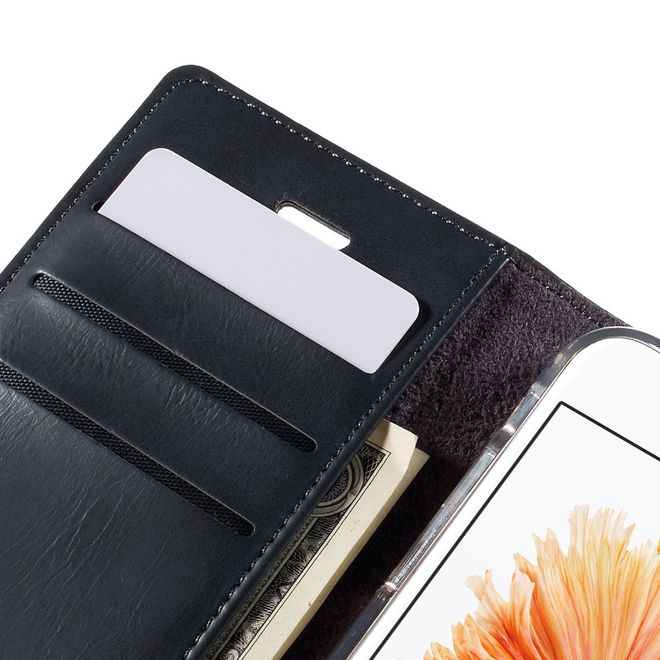 Goospery - iPhone 6S/6 Hülle - Handy Bookcover - Bluemoon Flip Series - navy