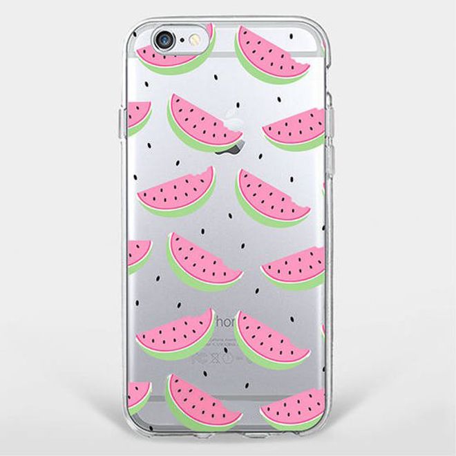 iPhone 6 Plus/6S Plus Handyhülle - TPU Soft Case - Wassermelonen