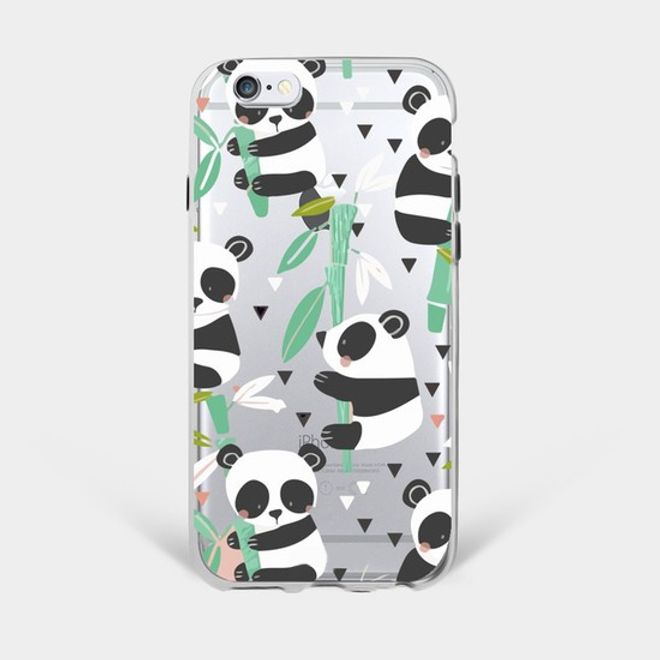 iPhone 6 Plus/6S Plus Phone Case - TPU Soft Case - Panda Bear
