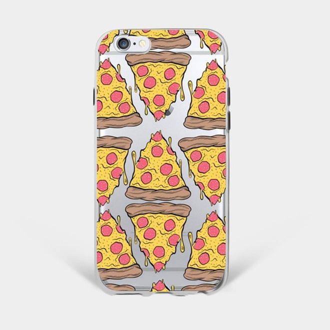 iPhone 6 Plus/6S Plus Phone Case - TPU Soft Case - Pizza Slices